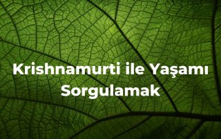 Krishnamurti ile Yaşamı Sorgulamak