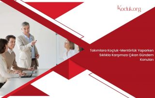 Takımlara Koçluk-Mentörlük Yaparken Sıklıkla Karşımıza Çıkan Gündem Konuları