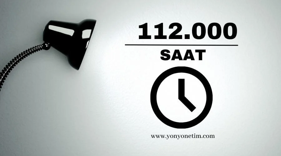 Ömrünün 112 bin saatini, iş yaşamında harcamak mı, değerlendirmek mi istersin?